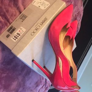 Jimmy Choo Saga 100 Pink SOLD